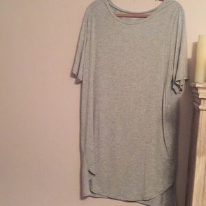 SOLD** Gap gray tee shirt dress